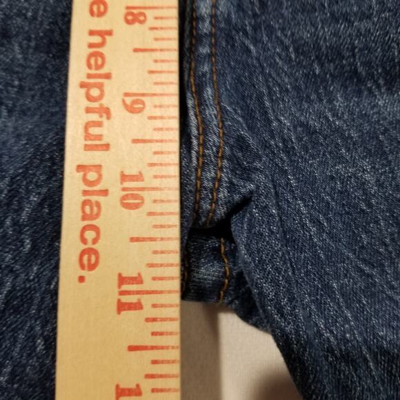 True Religion Jeans Womens 31x32 Ricki Relaxed Straight Patches Embroidered Plus - Picture 11 of 13